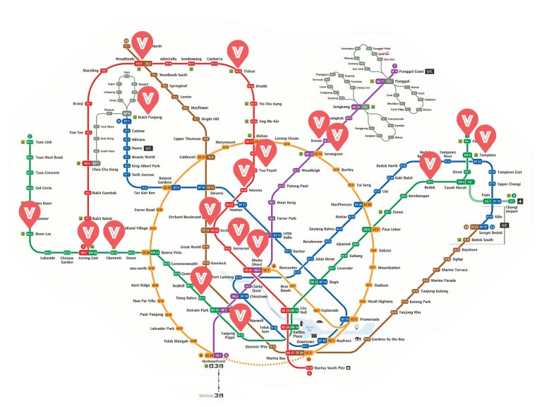 V Medical Aesthetics Location Map