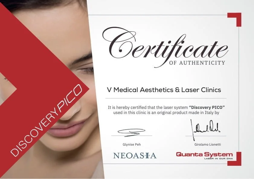 pico laser certificate