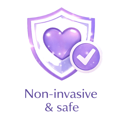 Non-invasive & Safe