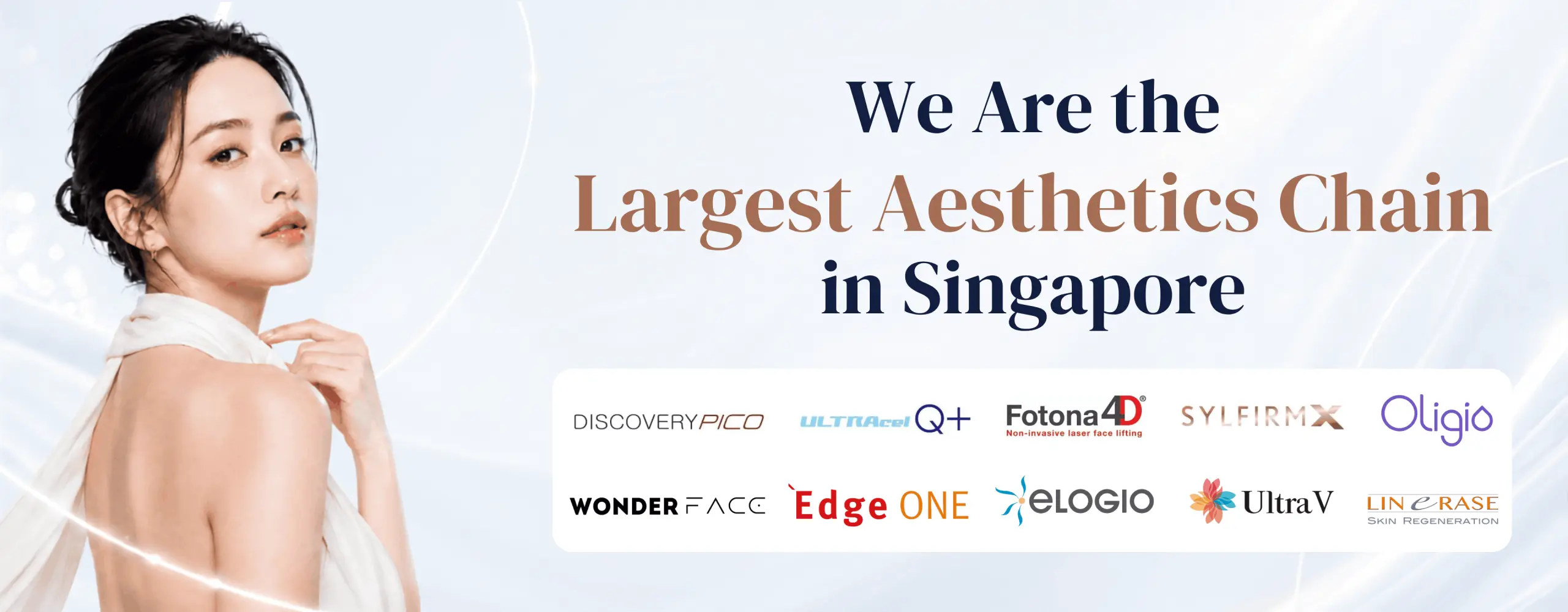 largest aesthetics chain banner